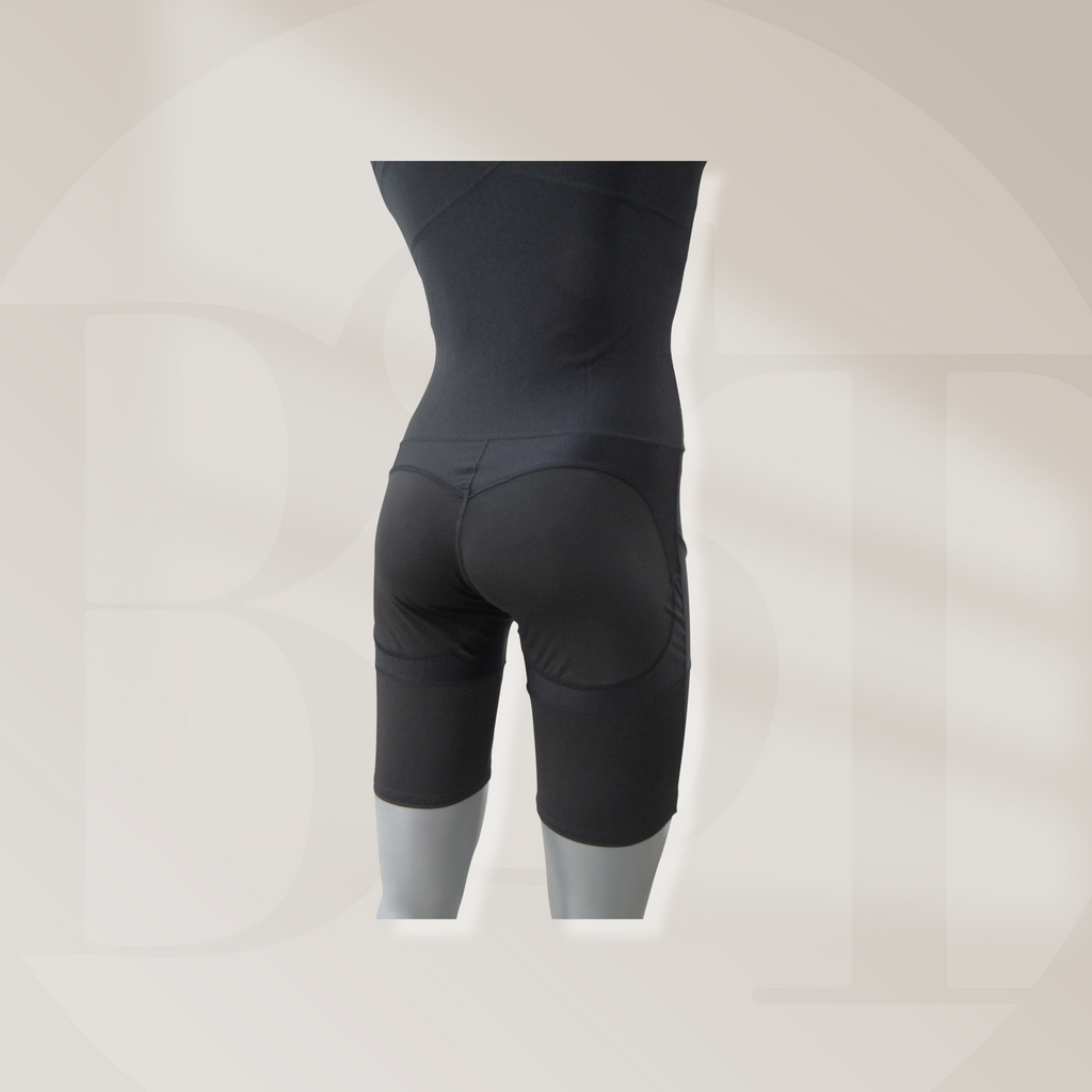 BST 845B men girdles fit S-3XL, providing sculpting power, less bulk, and improved recovery post-op. All our garments (fajas colombianas) are specially created to provide better recovery and comfort after a variety of body surgeries as arm lipolysis, abdominoplasty, tummy tuck, bbl butlift, lipotransfer, liposuction.