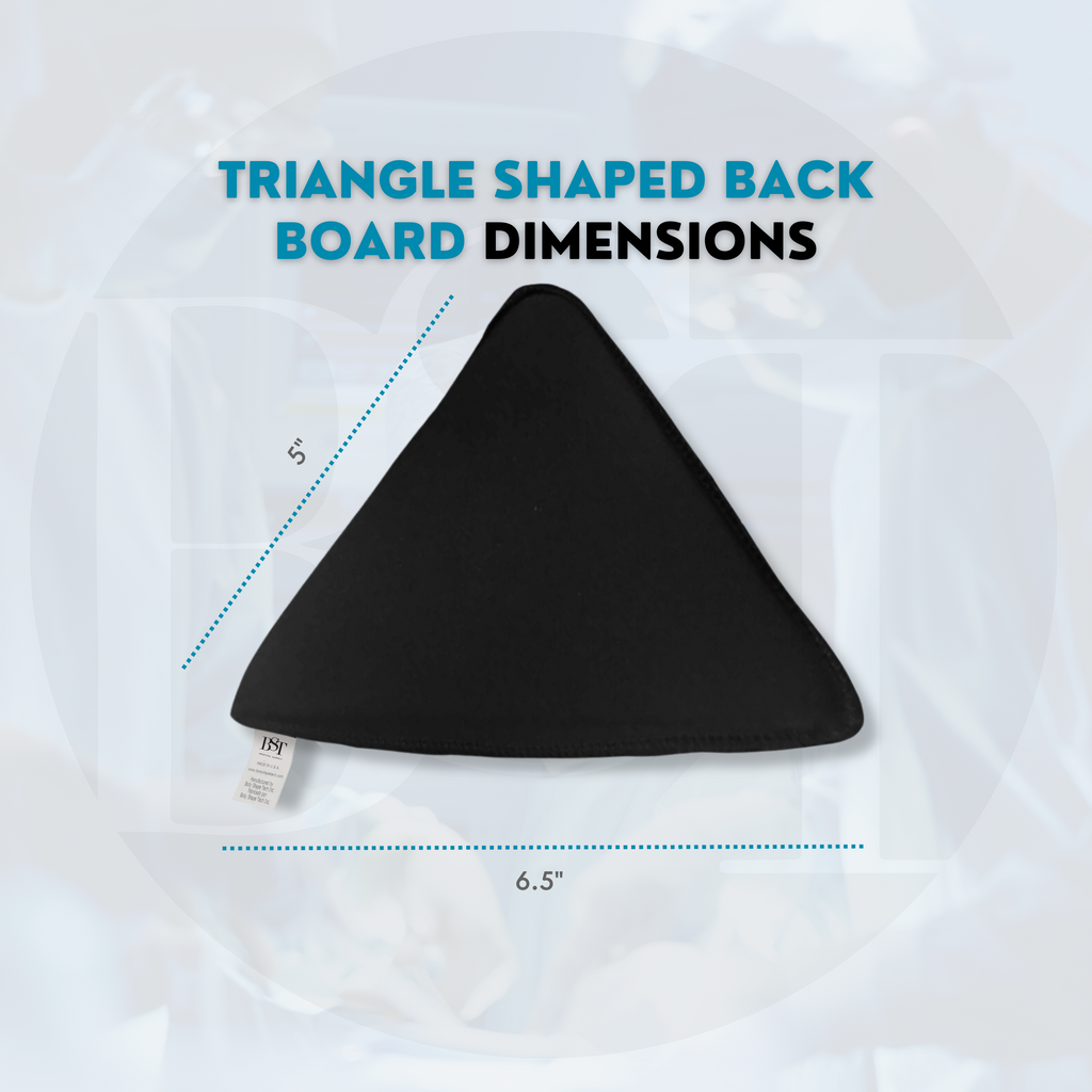 The Triangle Shape Board helps to reduce swelling and skin wrinkling due to garment folding. Promote faster post-surgery skin adhesion to muscle and skin recovery. Our accessories are suggested for abdominoplasty, tummy tuck, bbl butlift, lipotransfer, liposuction and other medical interventions.