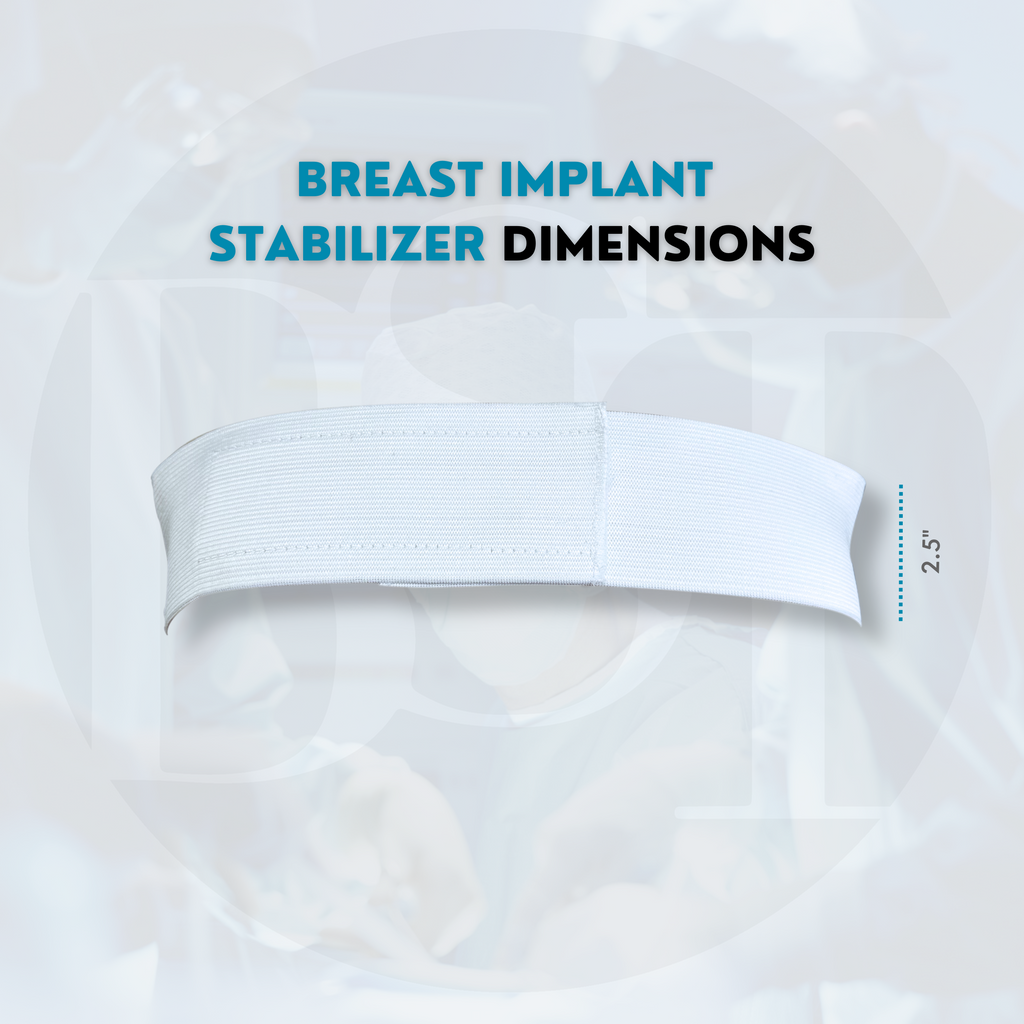 The Breast implant stabilizer band is designed to stabilize and position breast implants following a breast augmentation. Our accessories are suggested for abdominoplasty, tummy tuck, bbl butlift, lipotransfer, liposuction and other medical interventions.